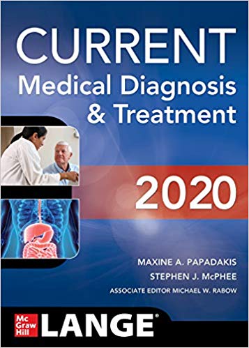CURRENT Medical Diagnosis and Treatment 2020 (59th Edition) -eBook