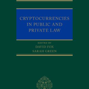 Cryptocurrencies in Public and Private Law - eBook