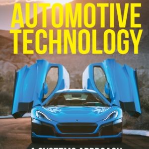 AUTOMOTIVE TECHNOLOGY: A SYSTEMS APPROACH 4CE, 4th Edition – PDF ebook