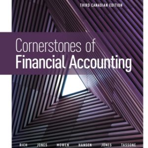CORNERSTONES OF FINANCIAL ACCOUNTING, 3rd Edition – PDF ebook