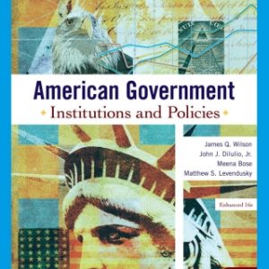 American Government: Institutions and Policies, Enhanced, 16th Edition – PDF ebook