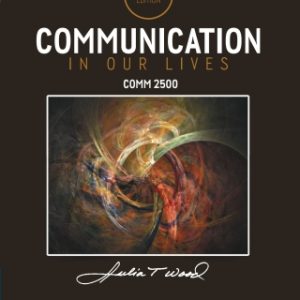 Custom eBook: Communication in Our Lives, 1st Edition – PDF ebook
