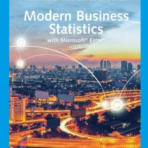 Modern Business Statistics with Microsoft Excel, 7th Edition – PDF ebook