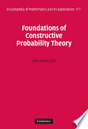Foundations of Constructive Probability Theory – PDF ebook