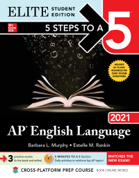 5 Steps to a 5: AP English Language 2021 Elite Student Edition 1st Edition – PDF ebook
