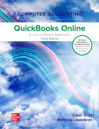 Computer Accounting with QuickBooks Online: A Cloud Based Approach 3rd Edition – PDF ebook