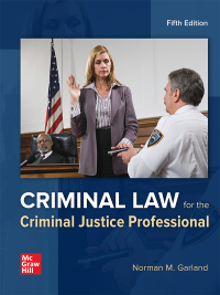 Criminal Law for the Criminal Justice Professional 5th Edition – PDF ebook