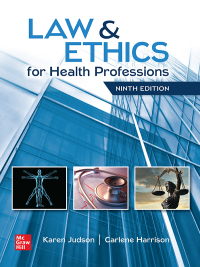 Law & Ethics for Health Professions 9th Edition – PDF ebook