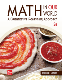 Math in Our World: A Quantitative Reasoning Approach 2nd Edition – PDF ebook