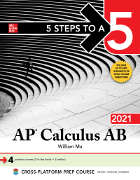 5 Steps to a 5: AP Calculus AB 2021 1st Edition – PDF ebook