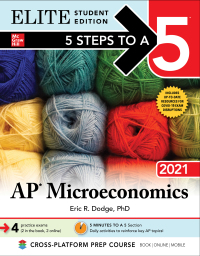 5 Steps to a 5: AP Microeconomics 2021 Elite Student Edition 1st Edition – PDF ebook