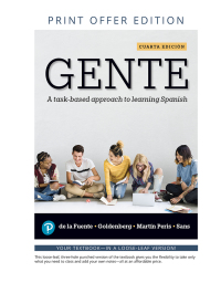 Gente: A task-based approach to learning Spanish 4th Edition – PDF ebook