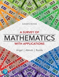 A Survey of Mathematics with Applications 11th Edition – PDF ebook