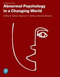 Abnormal Psychology in a Changing World 11th Edition – PDF ebook