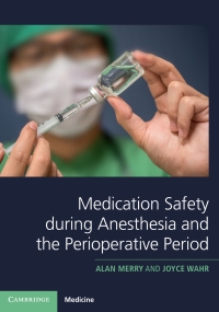 Medication Safety during Anesthesia and the Perioperative Period – PDF ebook