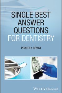Single Best Answer Questions for Dentistry 1st Edition – PDF ebook