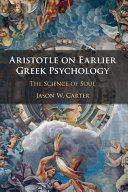 Aristotle on Earlier Greek Psychology: The Science of Soul – PDF ebook