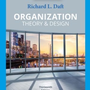 Organization Theory & Design, 13th Edition – PDF ebook