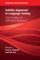 Validity Argument in Language Testing: Case Studies of Validation Research – PDF ebook