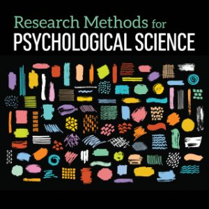 Research Methods for Psychological Science 1st Edition – PDF ebook