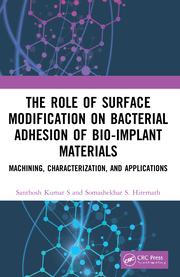 The Role of Surface Modification on Bacterial Adhesion of Bio-implant Materials: Machining, Characterization, and Applications 1st Edition – PDF ebook
