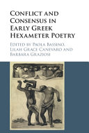 Conflict and Consensus in Early Greek Hexameter Poetry – PDF ebook