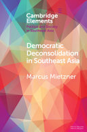 Democratic Deconsolidation in Southeast Asia – PDF ebook