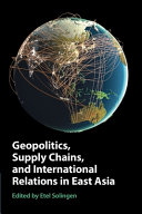 Geopolitics, Supply Chains, and International Relations in East Asia – PDF ebook