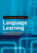 The Cambridge Handbook of Language Learning – PDF ebook