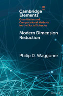 Modern Dimension Reduction – PDF ebook