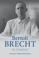 Bertolt Brecht in Context – PDF ebook