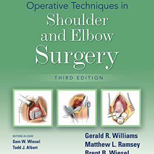 Operative Techniques in Shoulder and Elbow Surgery, 3rd edition – PDF ebook
