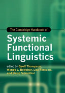 The Cambridge Handbook of Systemic Functional Linguistics – PDF ebook