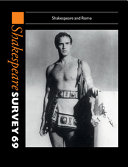 Shakespeare Survey: Volume 69, Shakespeare and Rome – PDF ebook