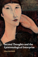 Second Thoughts and the Epistemological Enterprise – PDF ebook