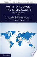 Juries, Lay Judges, and Mixed Courts: A Global Perspective – PDF ebook