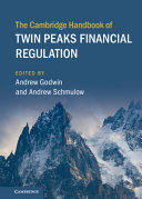 The Cambridge Handbook of Twin Peaks Financial Regulation – PDF ebook