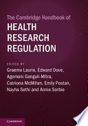 The Cambridge Handbook of Health Research Regulation – PDF ebook