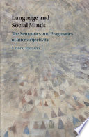 Language and Social Minds: The Semantics and Pragmatics of Intersubjectivity – PDF ebook
