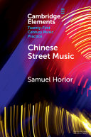 Chinese Street Music: Complicating Musical Community – PDF ebook