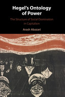 Hegel’s Ontology of Power: The Structure of Social Domination in Capitalism – PDF ebook