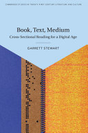 Book, Text, Medium: Cross-Sectional Reading for a Digital Age – PDF ebook