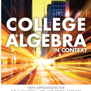 College Algebra in Context with Integrated Review, 6th edition – PDF ebook