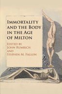 Immortality and the Body in the Age of Milton – PDF ebook