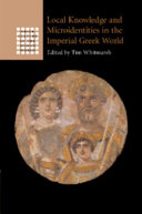 Local Knowledge and Microidentities in the Imperial Greek World – PDF ebook