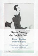 Byron Among the English Poets: Literary Tradition and Poetic Legacy – PDF ebook