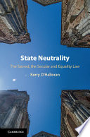 State Neutrality: The Sacred, the Secular and Equality Law – PDF ebook