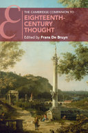 The Cambridge Companion to Eighteenth-Century Thought – PDF ebook