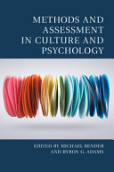 Methods and Assessment in Culture and Psychology – PDF ebook