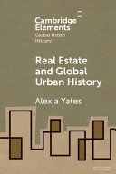 Real Estate and Global Urban History – PDF ebook